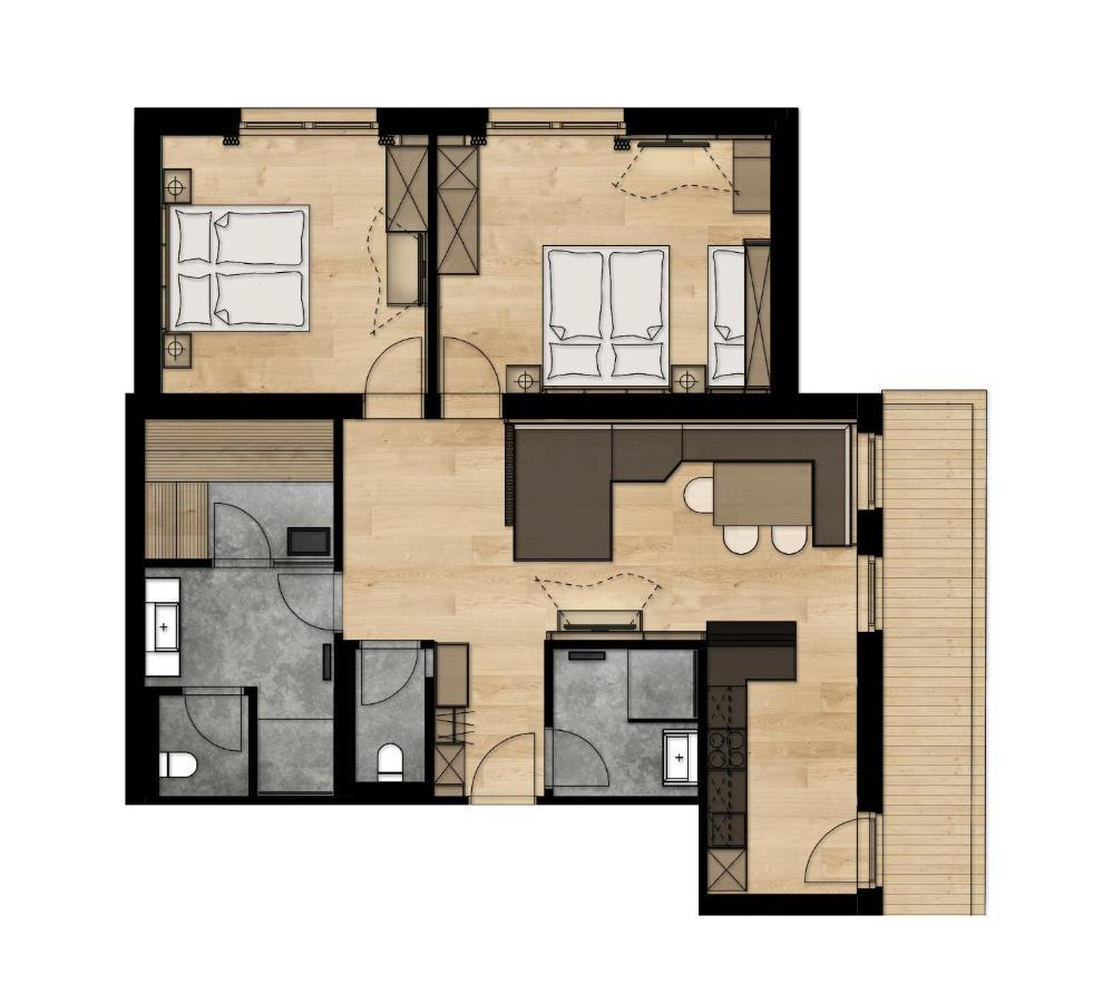 Stocker'S Wohlfuehlapartments 里斯奥尔巴赫塔 外观 照片